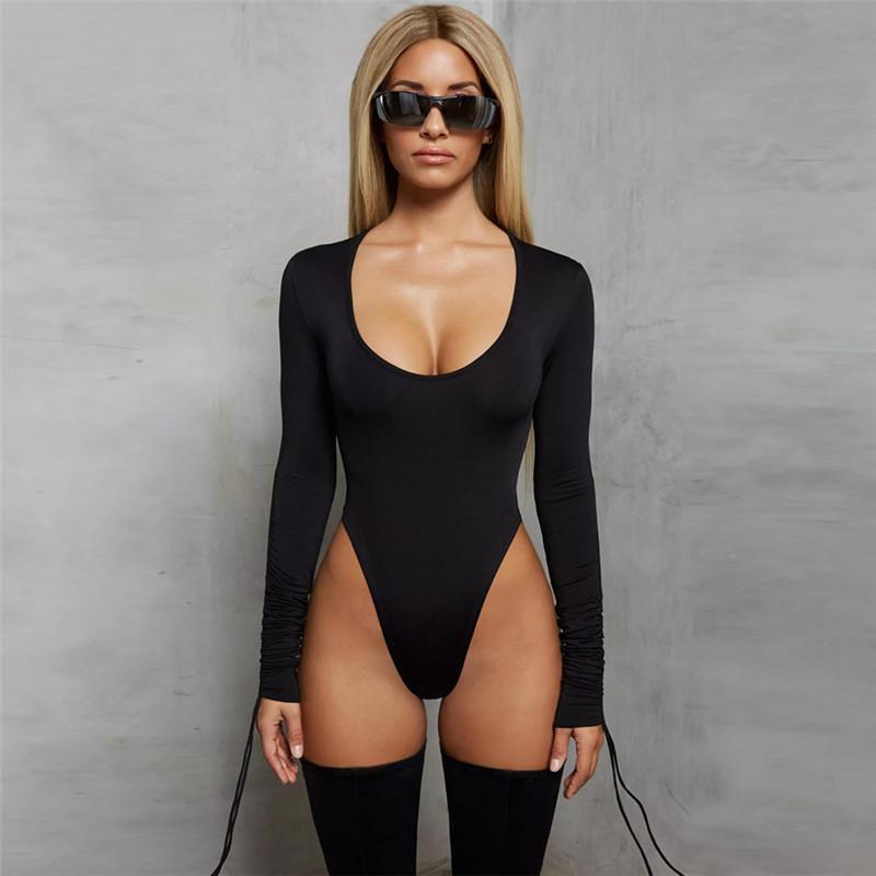 Long Sleeve Scoop Neck Bodysuit